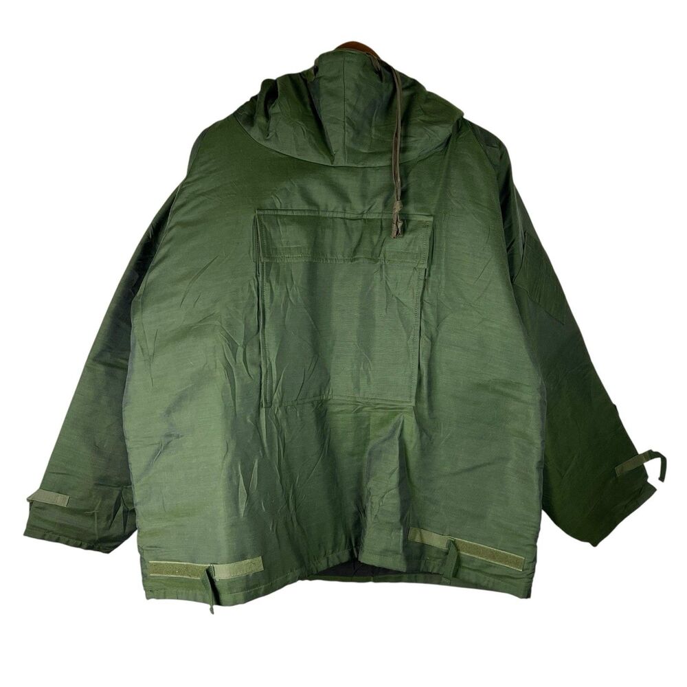 Vintage Remploy Mens Large Chemical Protective Jacket Pullover Anorak Parka